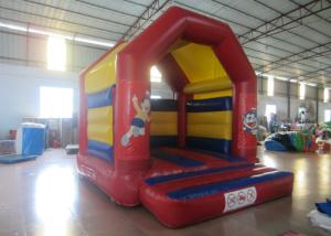 Quality Indoor Inflatable Bounce House , Big Party Bounce House With Slide 3.5 X 3.5m wholesale
