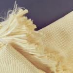 Lightweight Kevlar Fire Resistant Fabric Yellow High Strength Textile
