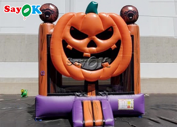 Adult Jumping Castle Pumpkin Halloween Inflatable Bounce