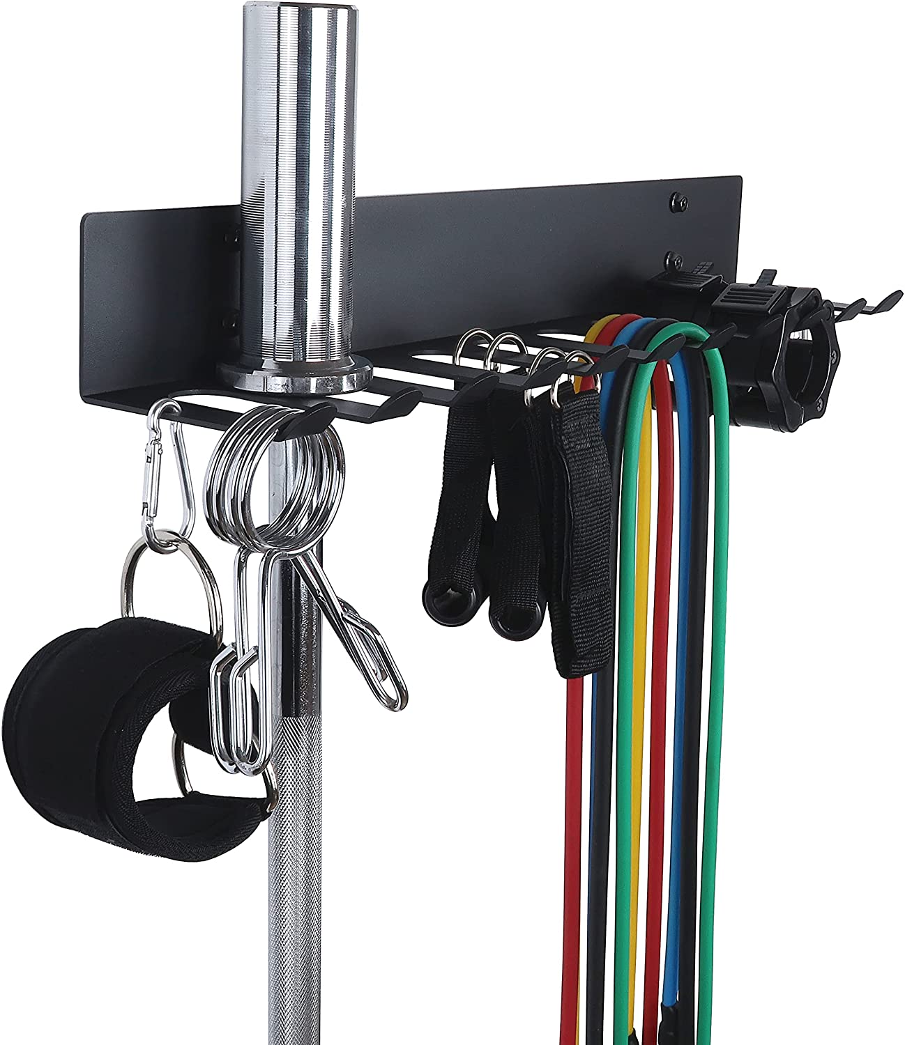 Installation Type Wall Mounted Gym Rack Organizer Multi-Purpose Workout Gear Hanger