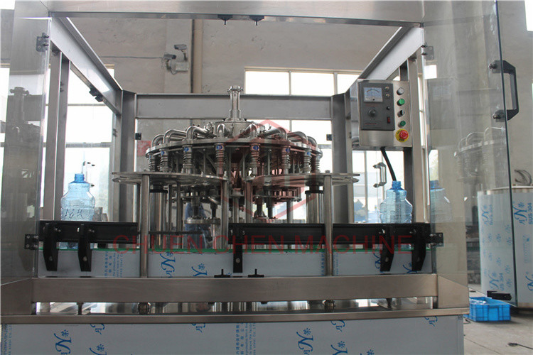 Single Juice Bottle Filling Capping And Labeling Machine Piston Type