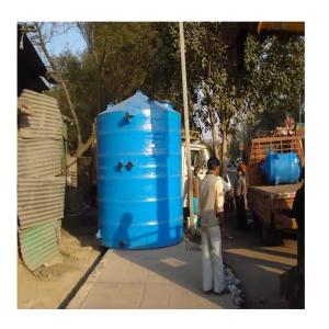 Quality FRP GRP Fiberglass Horizontal Water Storage Tanks For Water Treatment Industry wholesale