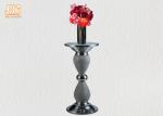 Lightweight Glass Fiberglass Furniture Pedestal Plant Stand Round Corner Table