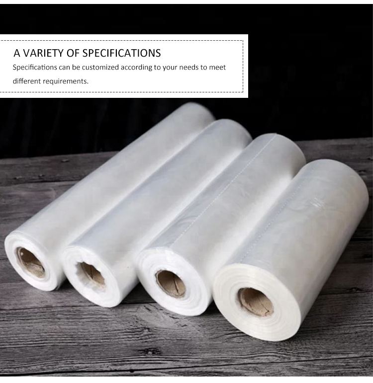 HDPE Fruit And Veg Bags On A Roll For Bakery Snack Grocery Bags 5-40 Mic Thickness