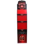 Patterned Corrugated Cardboard Display Customized Size Eye Catching Style