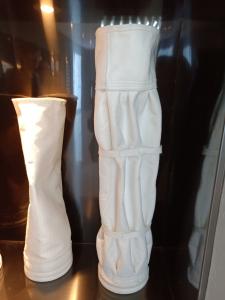 Quality Star Pleated Polyester Filter Bag 450GSM 550GSM For Dust Collector Systems wholesale