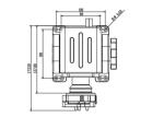 RA-3D-S High Performance Rotation Axis For Fixed Cylindrical / Annular Shape