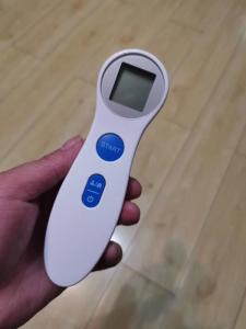 Quality Human Body LCD Non Contact Thermometer ABS / PVC Material 1 Year Warranty wholesale