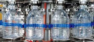 Quality 3kw SUS316L Automatic Water Bottle Filling Machine AISI304 Casing wholesale