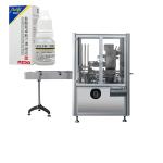 Automated cosmetic box cartoning machine gel nail polish bottle box packing
