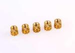 High Precision Industrial Fasteners Metal Nuts Netted Knurled Type For Plastic