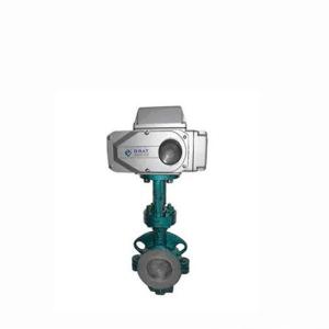 Quality Fluorine Anti Corrosive Electric Actuated Butterfly Valve Dn40 - Dn1000 Mid Pressure wholesale