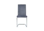 Microfiber High Back 990mm 25KGS Modern Dining Chair