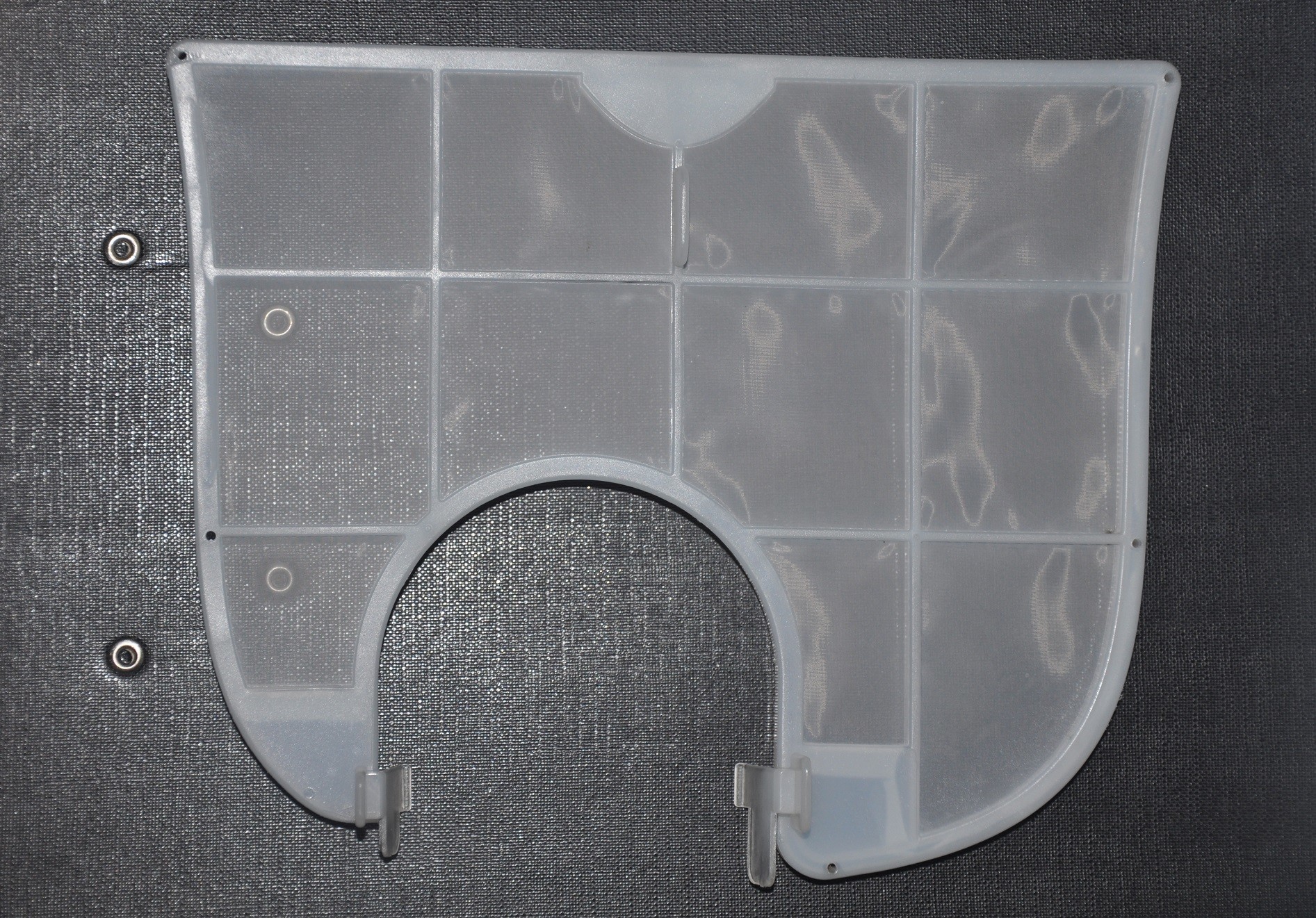 Synthetic Metallic Mesh Molded Plastic Filters Any Frame Color Available