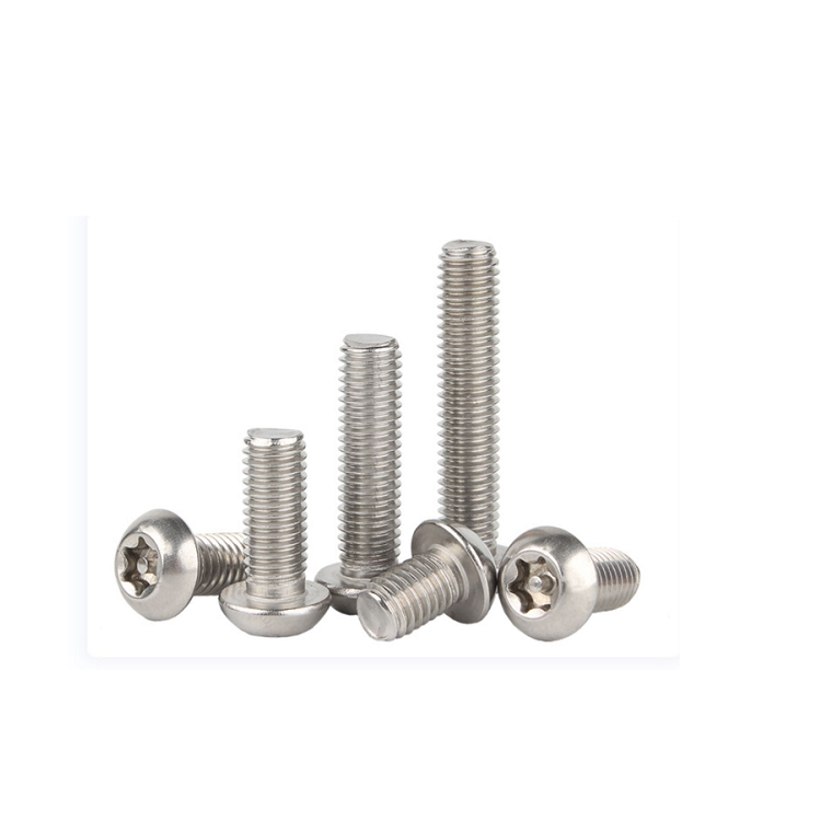 OEM Service Provided A2-70 Stainless Steel Torx Pin Screws for Anti-Tamper Needs