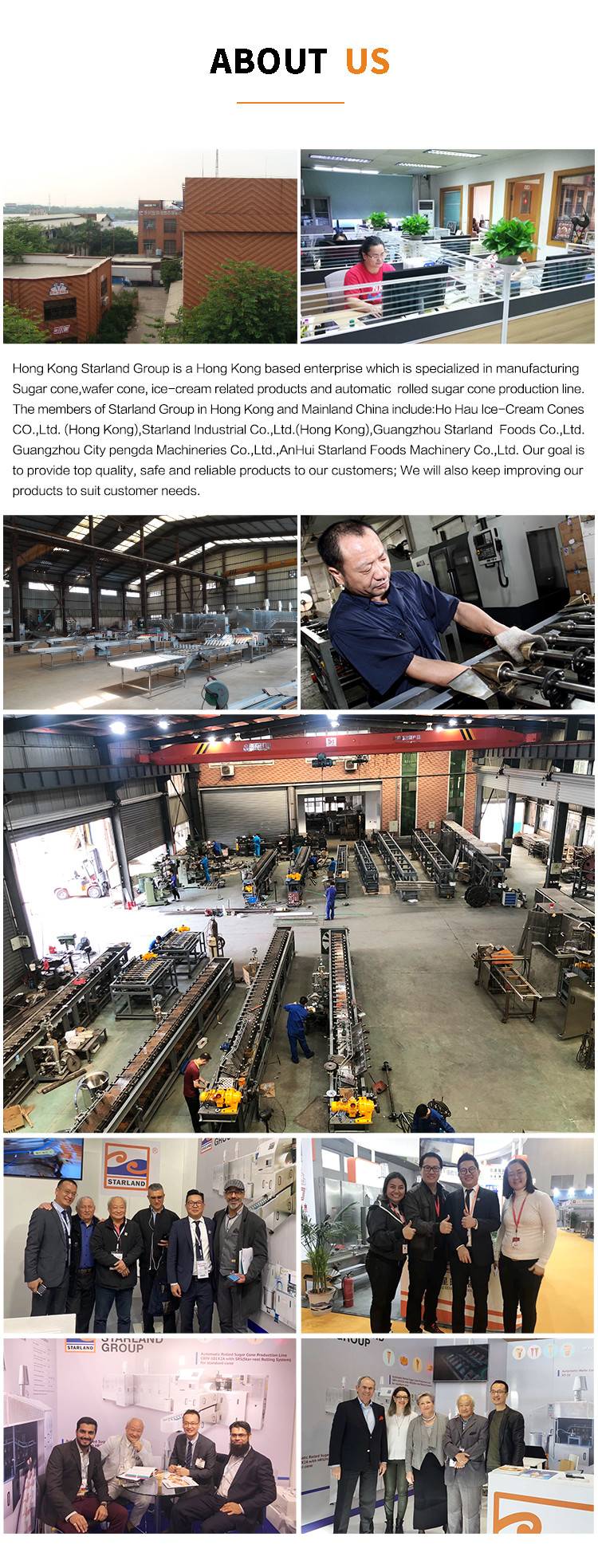 Automatic Wafer Cone Production Line 28 Mold 2 Cavity Gas System Drive