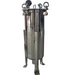 62KG Stainless Steel Bag Filter Housing for Construction Works and Filtration 2"