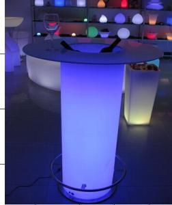 Quality LED BAR table Bar-032 colors changeable Waterproof IP65 for outdoor use wholesale
