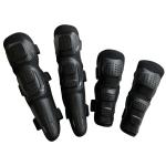 Intense Protection Riding Black Outdoor Sports Knee Pads Four-Piece Set for