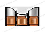 Premade Classic Style Temporary 3m Wooden Horse Box
