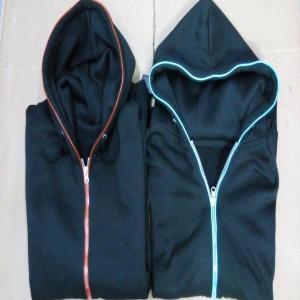 Quality attention-attractive el hoodies/ glow hoodies/ light up hoodies wholesale