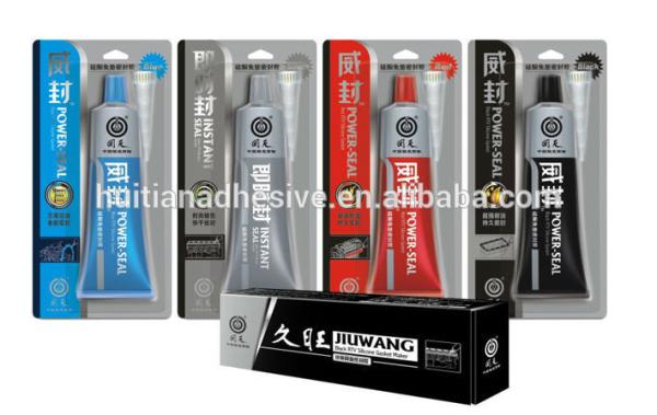 Cheap High temperature gasket maker / Grey rtv silicone adhesive sealant for gasket maker for sale