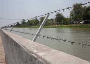Quality Single And Double Strand Fence Bwg10 Security Barbed Wire wholesale