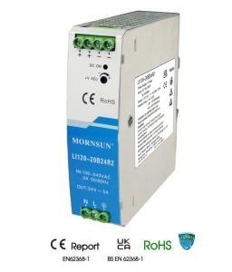 Quality 120W AC DC Din Rail Power Supply Industrial Control Power Supply wholesale