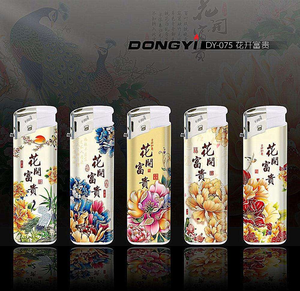 Dongyi Torch Cigarette Lighter Butane Candle Lighter High Quality Electric Gas Lighter