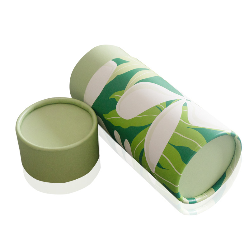 70mm 80mm Dia Custom Cardboard Tube Packaging Hot Stamping