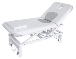 Quality Pu Leather Therapeutic Massage Table Chair Manual Adjustable White Color wholesale