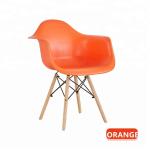 Armchair Style Plastic Conference Chairs Fracture Resistant For Office