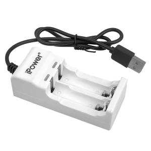 Quality Mini 2 Slot AA AAA 1.2V NIMH NICO Battery Charger USB Super Convenient wholesale