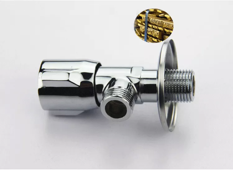 Full Turn Bathroom Angle Valve With 100% Leak Test Seal And Online Technical Support