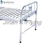 Metal Stainless Steel Single Crank Folding Manual Medical Bed for Hospital