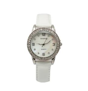 Quality MOP Dial Alloy Case Quartz Ladies Fashion Watches PU Leather Band wholesale