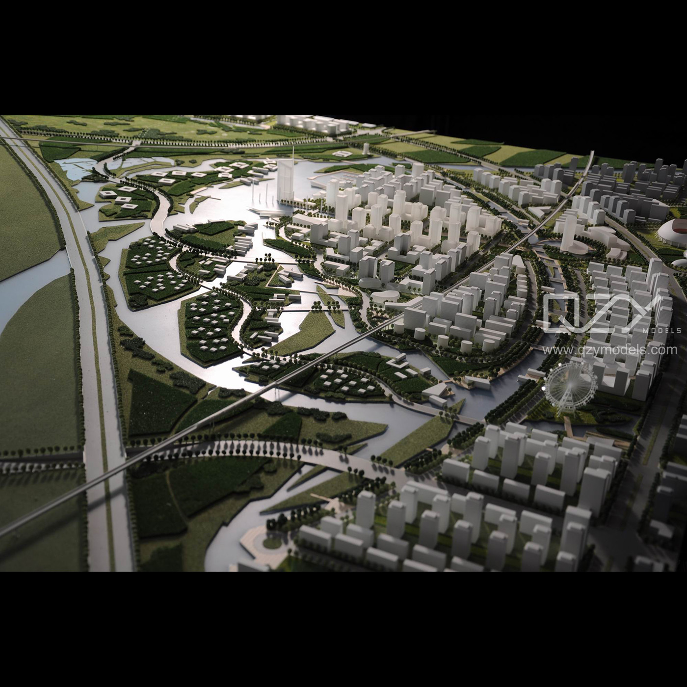 UPDIS 1/1500 Zhengzhou High-Tech Zone Conceptual Urban Design Model