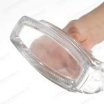 Rubber Stopper Sealing Type 500ml Glass Wine Bottle for Vodka Brandy Gin Spirit