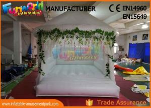 Quality White Jumper Inflatable Wedding Bouncy Castle With 1 Year Warranty wholesale