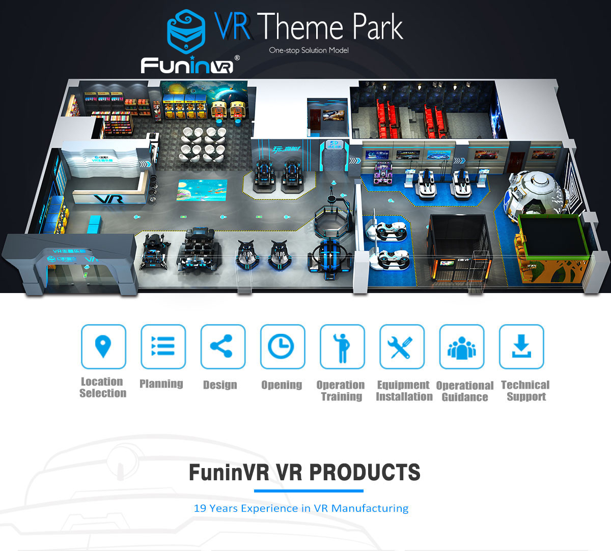 Rated load 400kg FPS Arena 9D Virtual Reality Simulator For Game Center