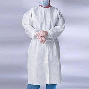 Quality Durable Eco Friendly Disposable Isolation Gown Waist Tie 20-70G Patient Gown wholesale