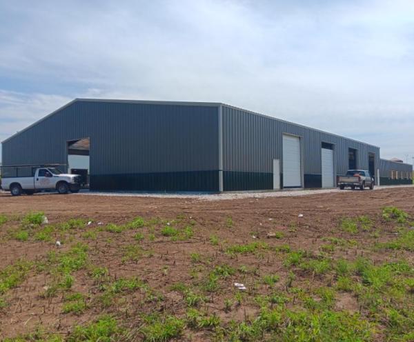 Q235/Q355 Light Steel Frame Metallic Steel Warehouse for Large-Scale Storage