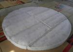 Vapor Liquid Filtration PVC Wire Mesh Demister Pad Temperature Resistance