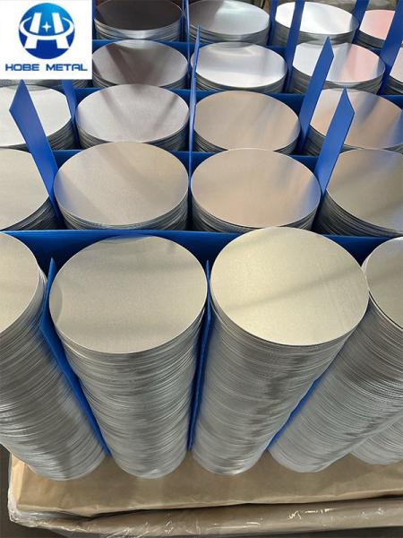 1050-O 1050-H14 Aluminum Wafer/Aluminum Discs Dia. 80mm To 1600mm For Road