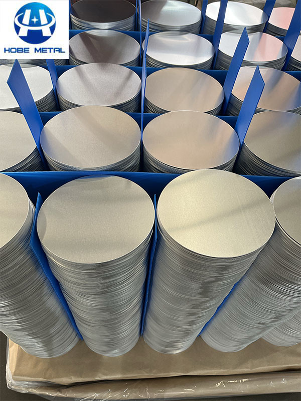 3 Series Aluminum Wafer Circle Discs Strong Corrosion Resistance For Signage