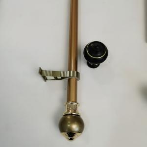 Quality Zinc Alloy 0.35mm 10mm Adjustable Curtain Rod wholesale