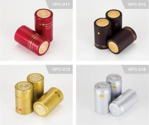 Quality original capsule Anti Slip Embossed PVC Film Capsule.pvc caps wholesale