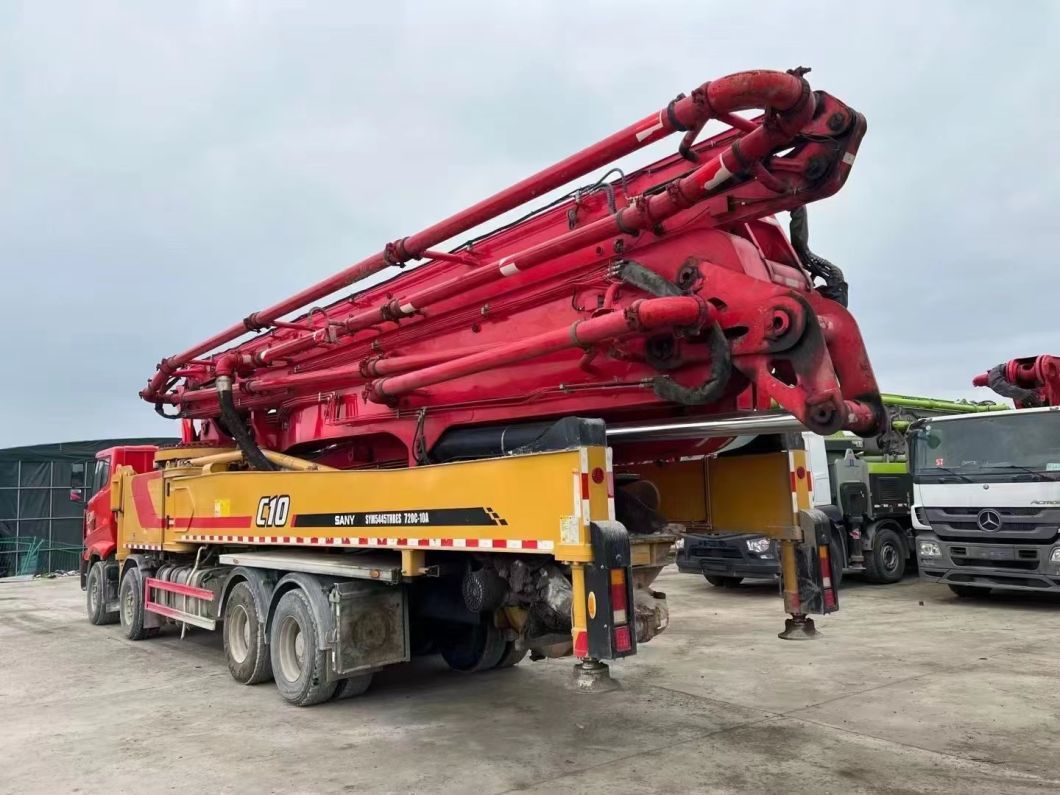 2021 SA Ny 60m Concrete Pump Truck Heavy Equipment Concrete Boom Pump Used Concrete Pump Truck