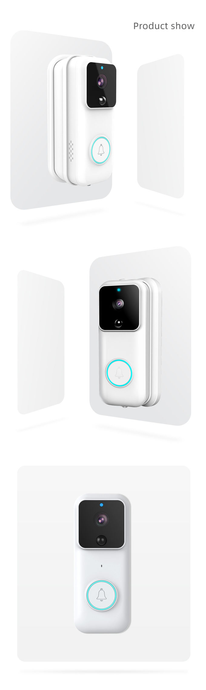 B60 Alarm Camera Smart Apartment Doorbell Support Talkback