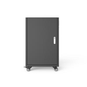 Quality 42 Slots AC Straight Classroom Charging Cart Tablet Charging Trolleys wholesale